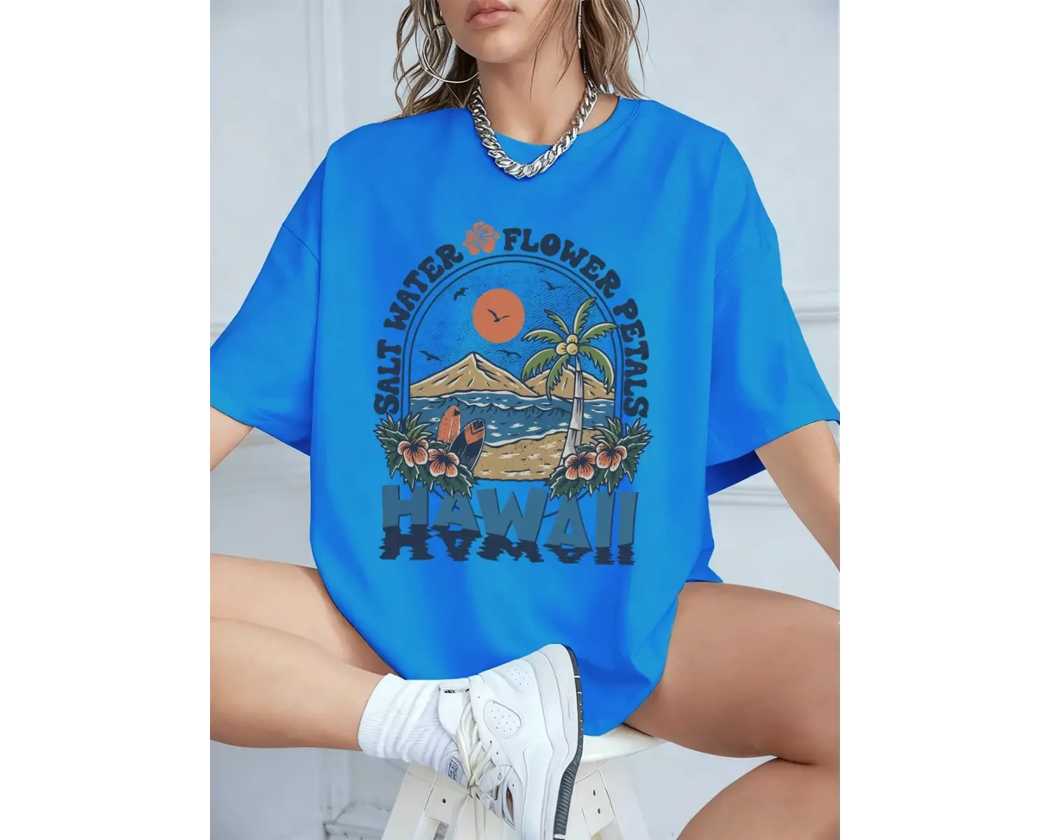 Urban Pop Graphic Kadın Tişört KoleksiyonuKod 5573