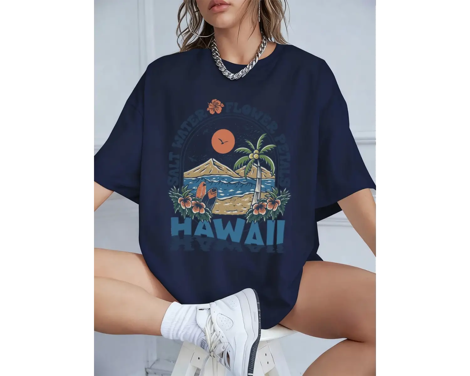 Urban Pop Graphic Kadın Tişört KoleksiyonuKod 5573