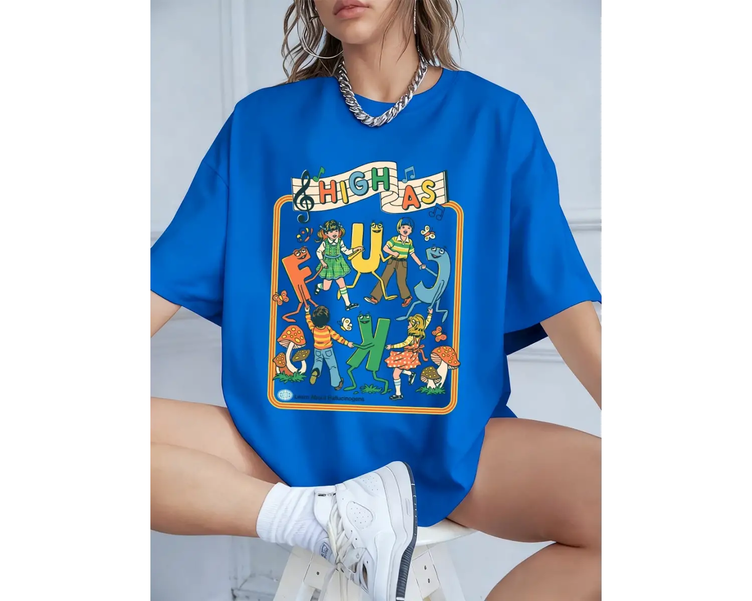 Urban Pop Graphic Kadın Tişört KoleksiyonuKod 5575