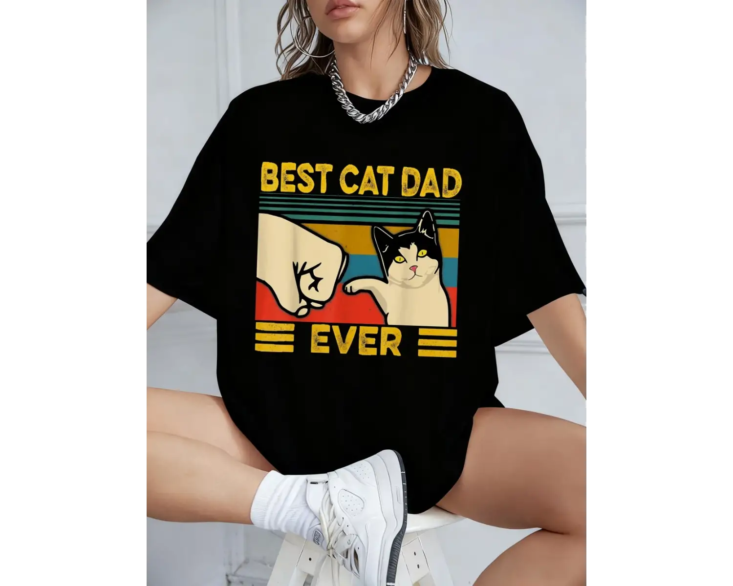 Urban Pop Graphic Kadın Tişört KoleksiyonuKod 5577