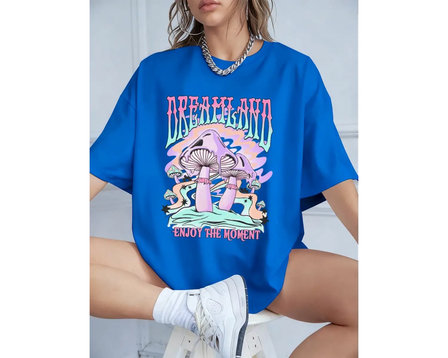 Urban Pop Graphic Kadın Tişört KoleksiyonuKod 5580