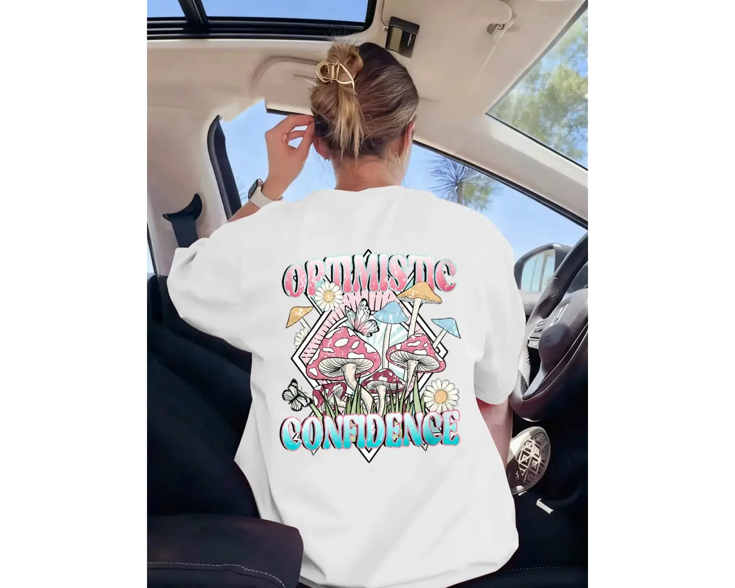 Urban Pop Graphic Kadın Tişört KoleksiyonuKod 5581