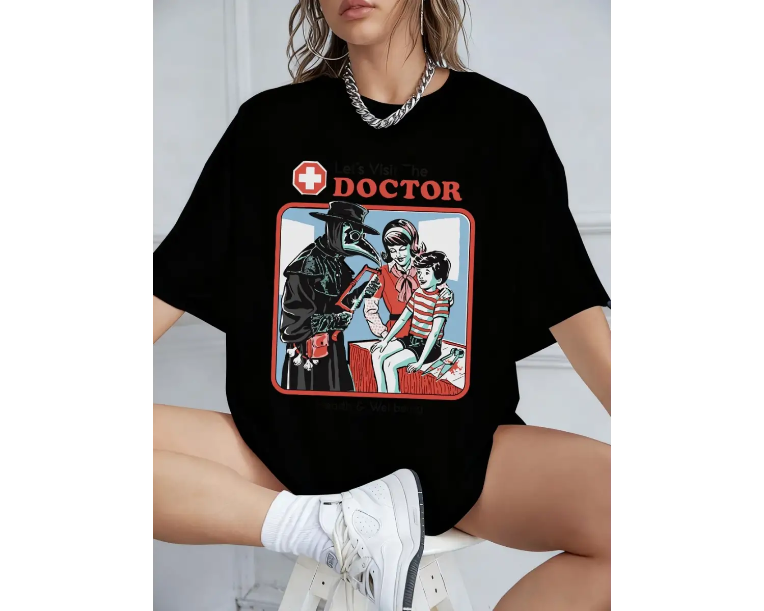Urban Pop Graphic Kadın Tişört KoleksiyonuKod 5588