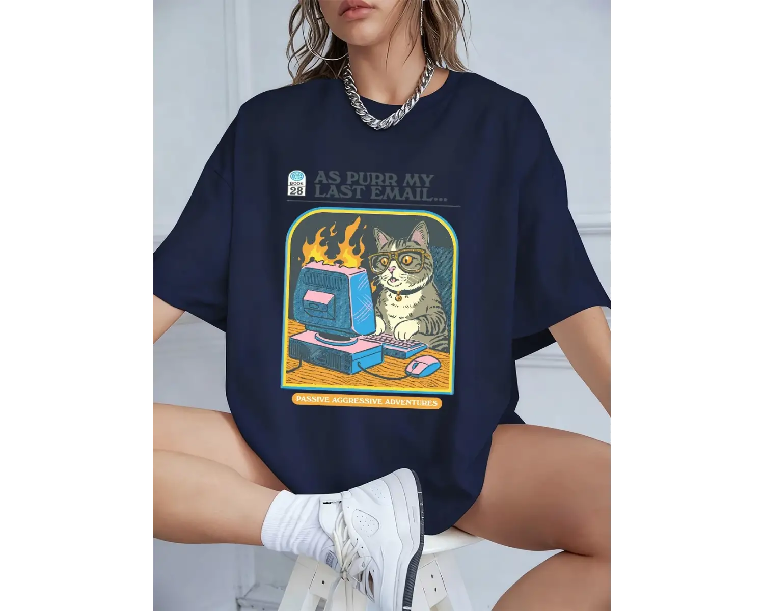 Urban Pop Graphic Kadın Tişört KoleksiyonuKod 5591