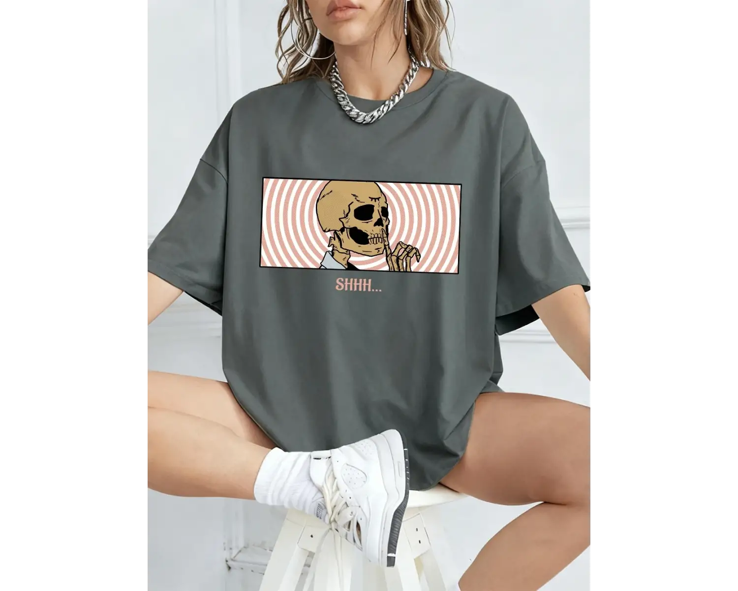 Urban Pop Graphic Kadın Tişört KoleksiyonuKod 5592