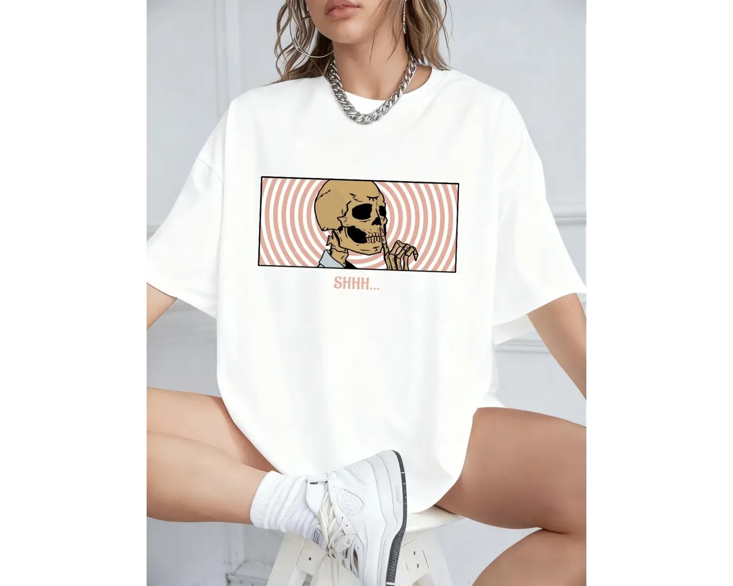 Urban Pop Graphic Kadın Tişört KoleksiyonuKod 5592