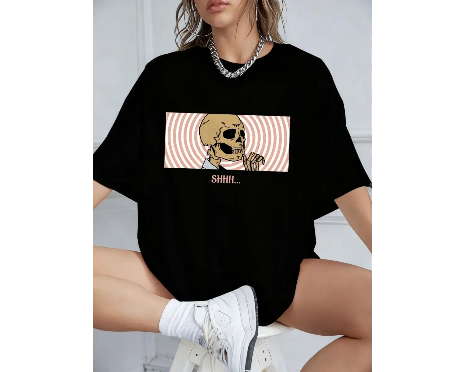 Urban Pop Graphic Kadın Tişört KoleksiyonuKod 5592