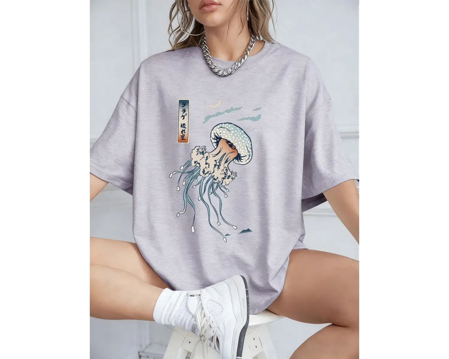 Urban Pop Graphic Kadın Tişört KoleksiyonuKod 5593