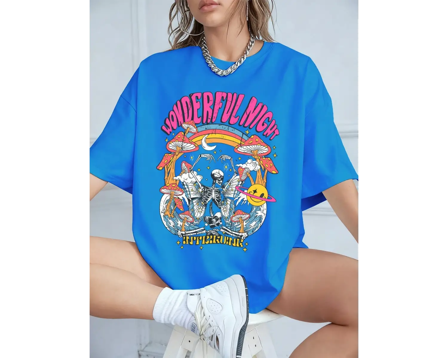 Urban Pop Graphic Kadın Tişört KoleksiyonuKod 5594