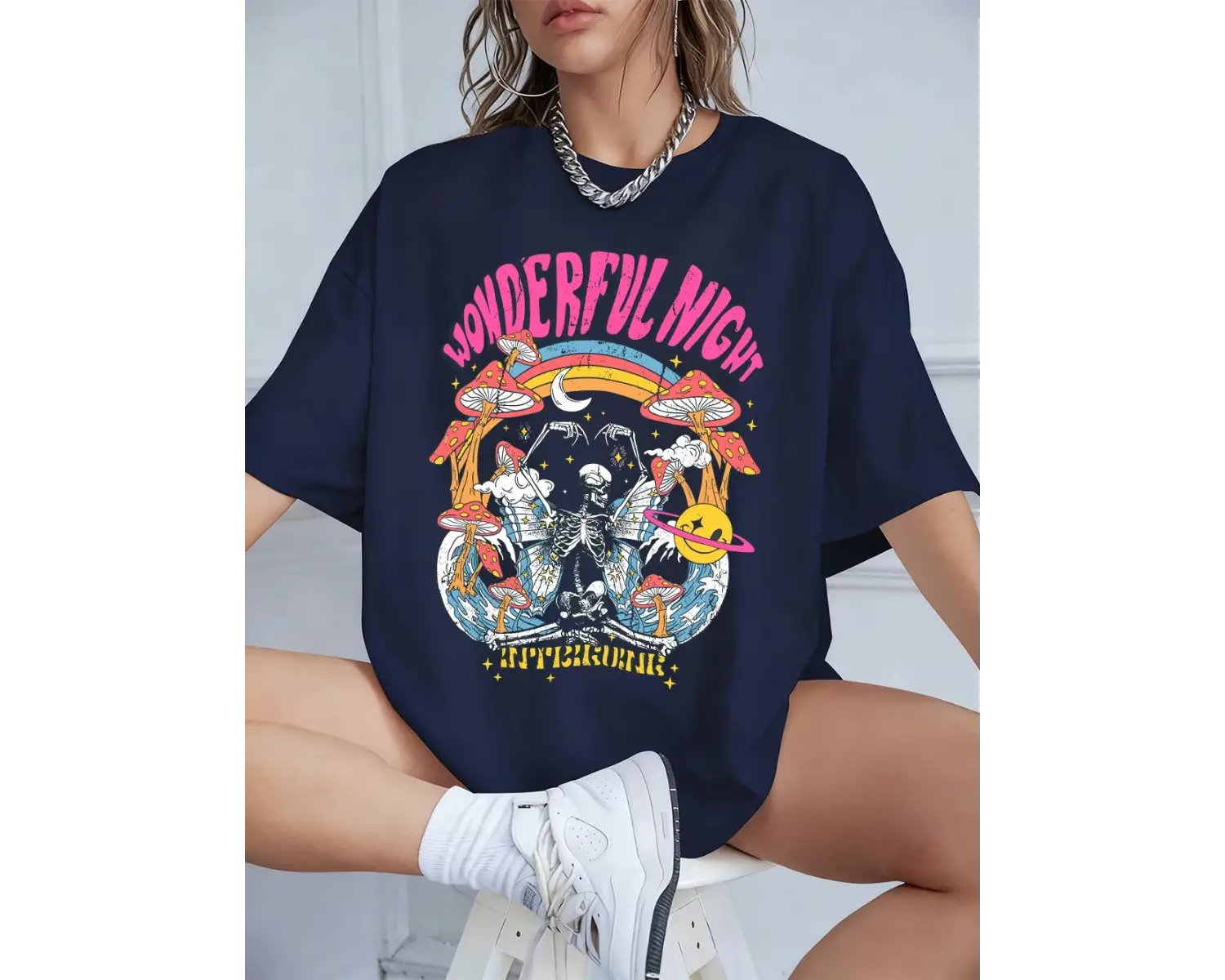 Urban Pop Graphic Kadın Tişört KoleksiyonuKod 5594