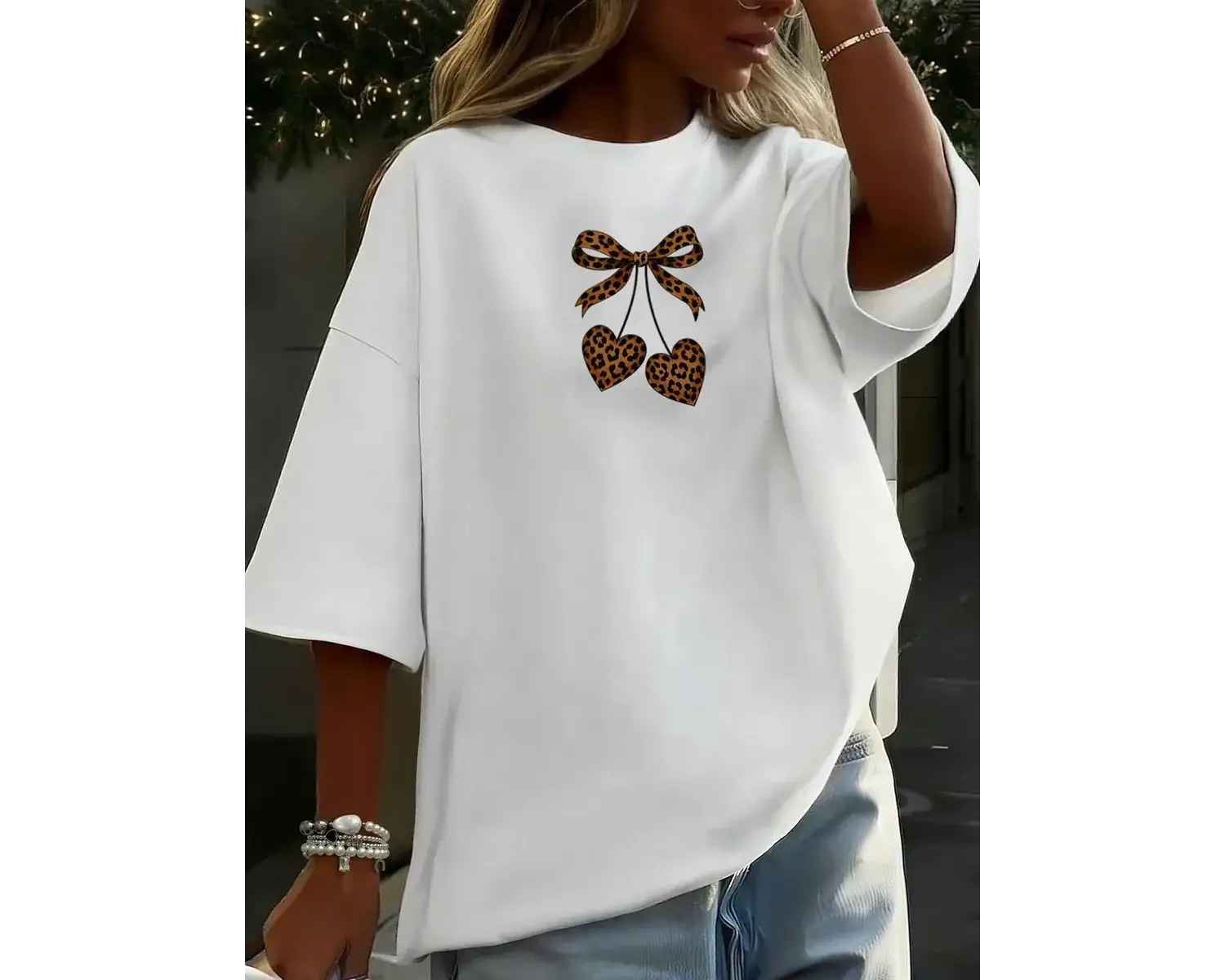 Urban Pop Graphic Kadın Tişört KoleksiyonuKod 5598