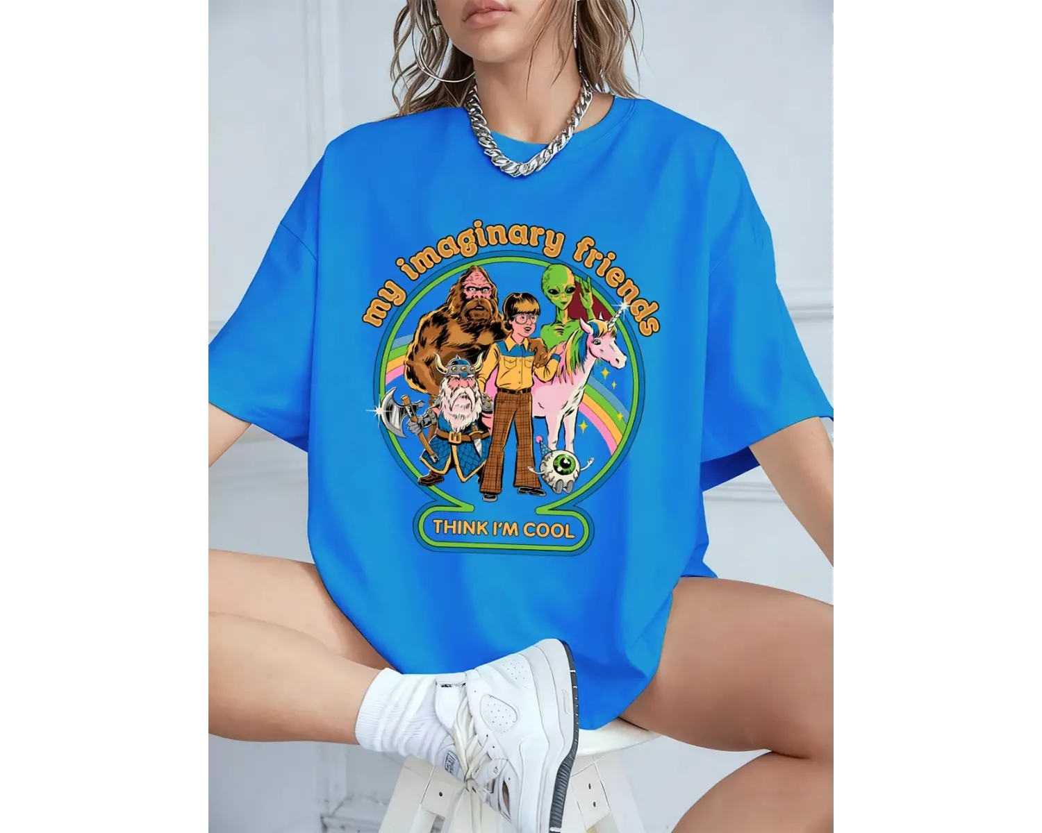 Urban Pop Graphic Kadın Tişört KoleksiyonuKod 5599