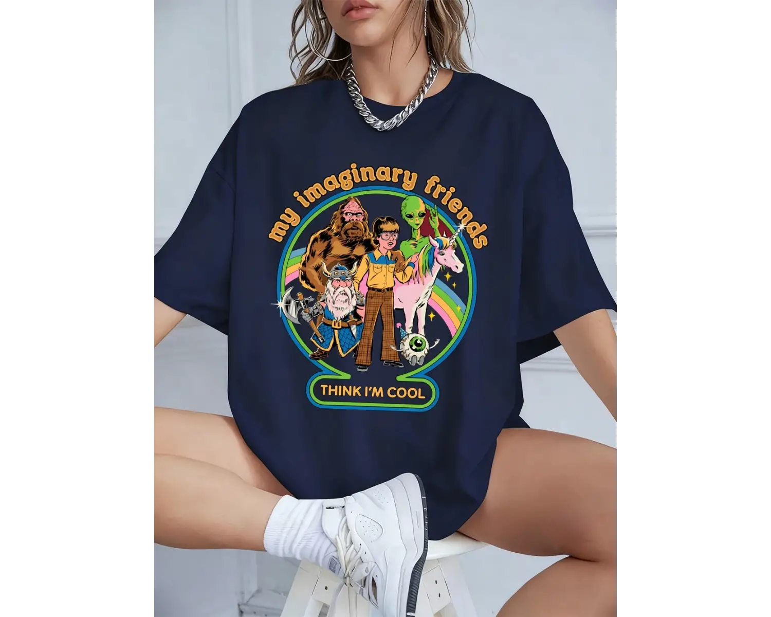 Urban Pop Graphic Kadın Tişört KoleksiyonuKod 5599