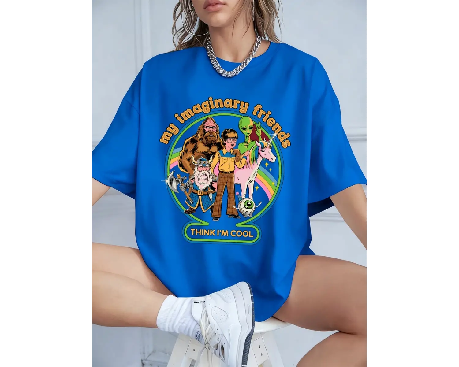 Urban Pop Graphic Kadın Tişört KoleksiyonuKod 5599