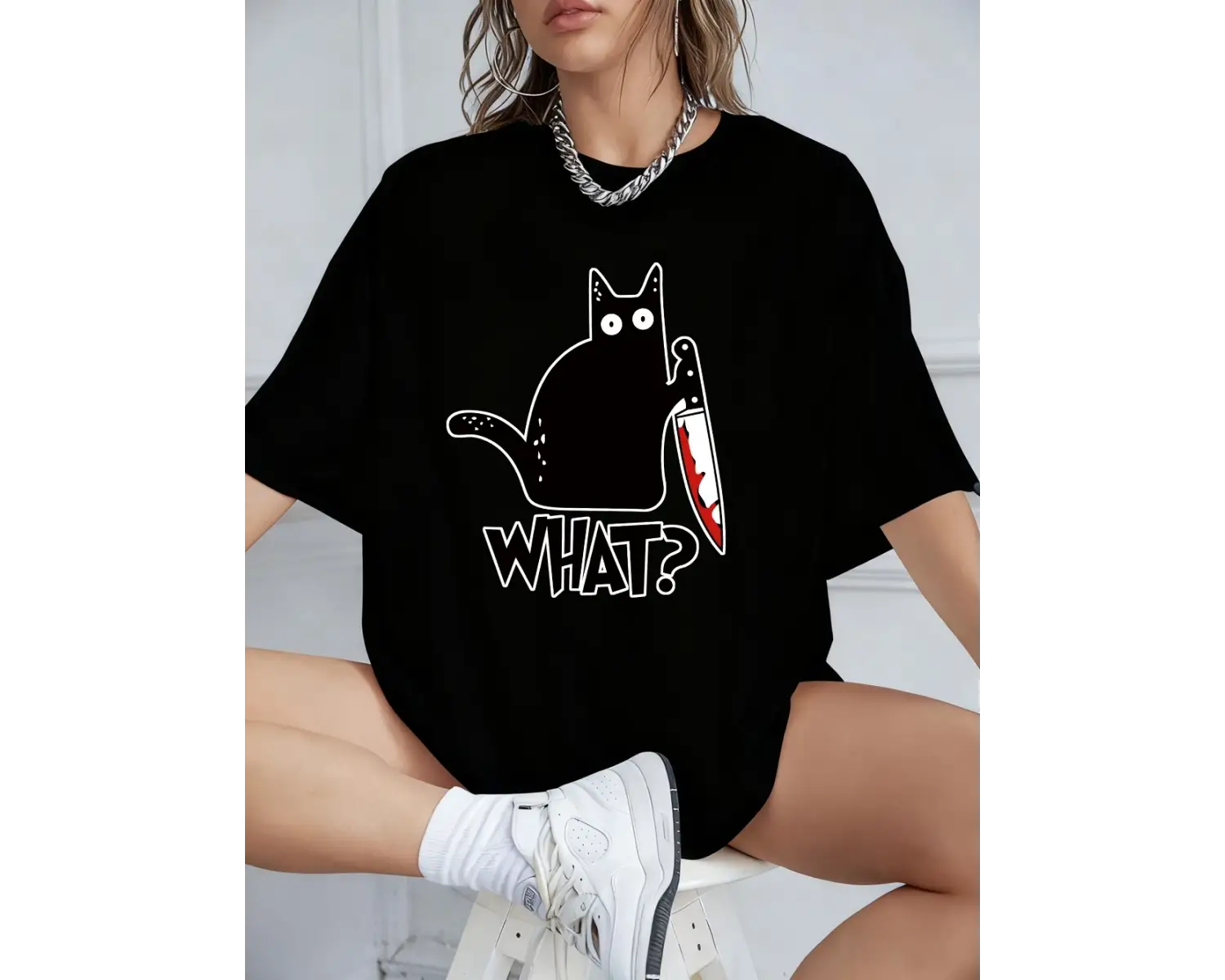 Urban Pop Graphic Kadın Tişört KoleksiyonuKod 5602