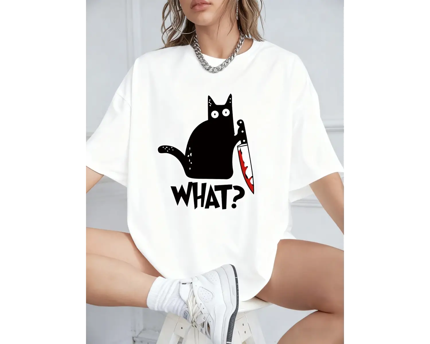 Urban Pop Graphic Kadın Tişört KoleksiyonuKod 5602