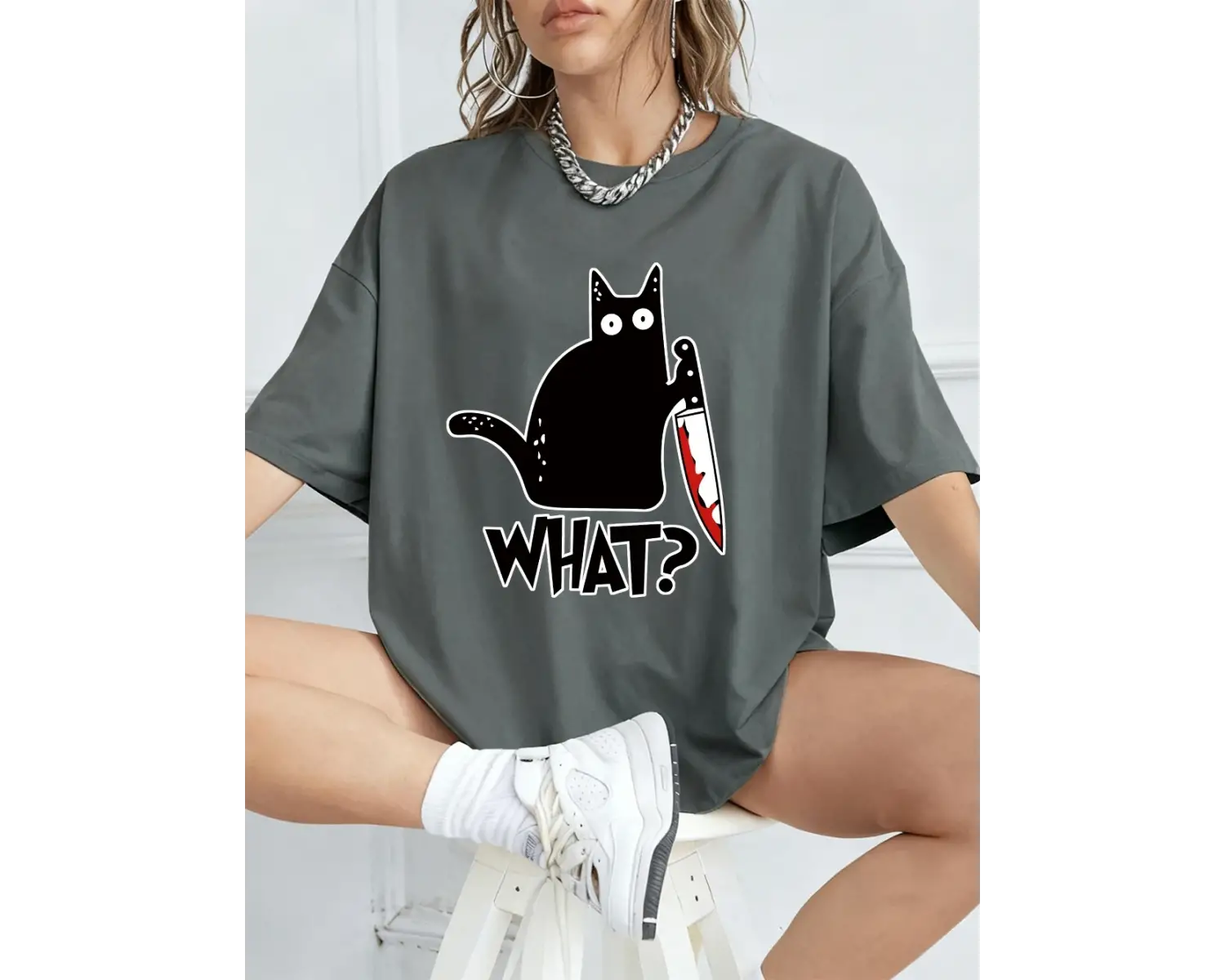 Urban Pop Graphic Kadın Tişört KoleksiyonuKod 5602