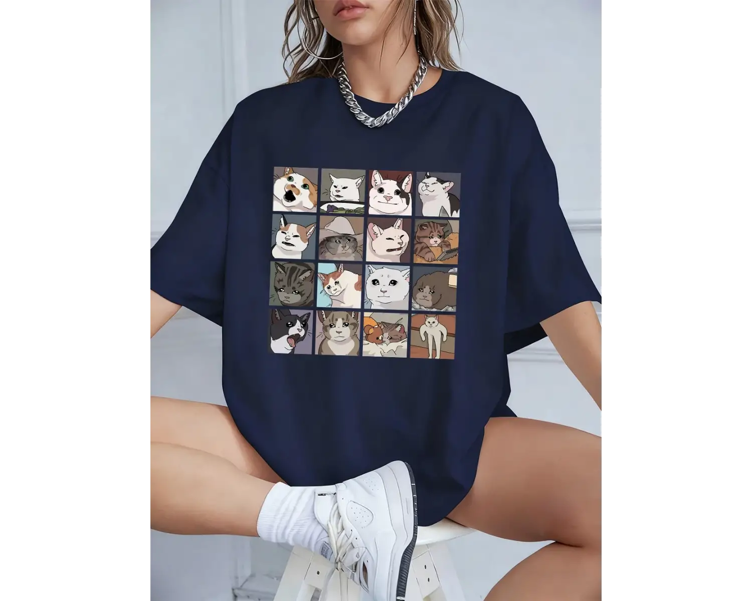 Urban Pop Graphic Kadın Tişört KoleksiyonuKod 5605