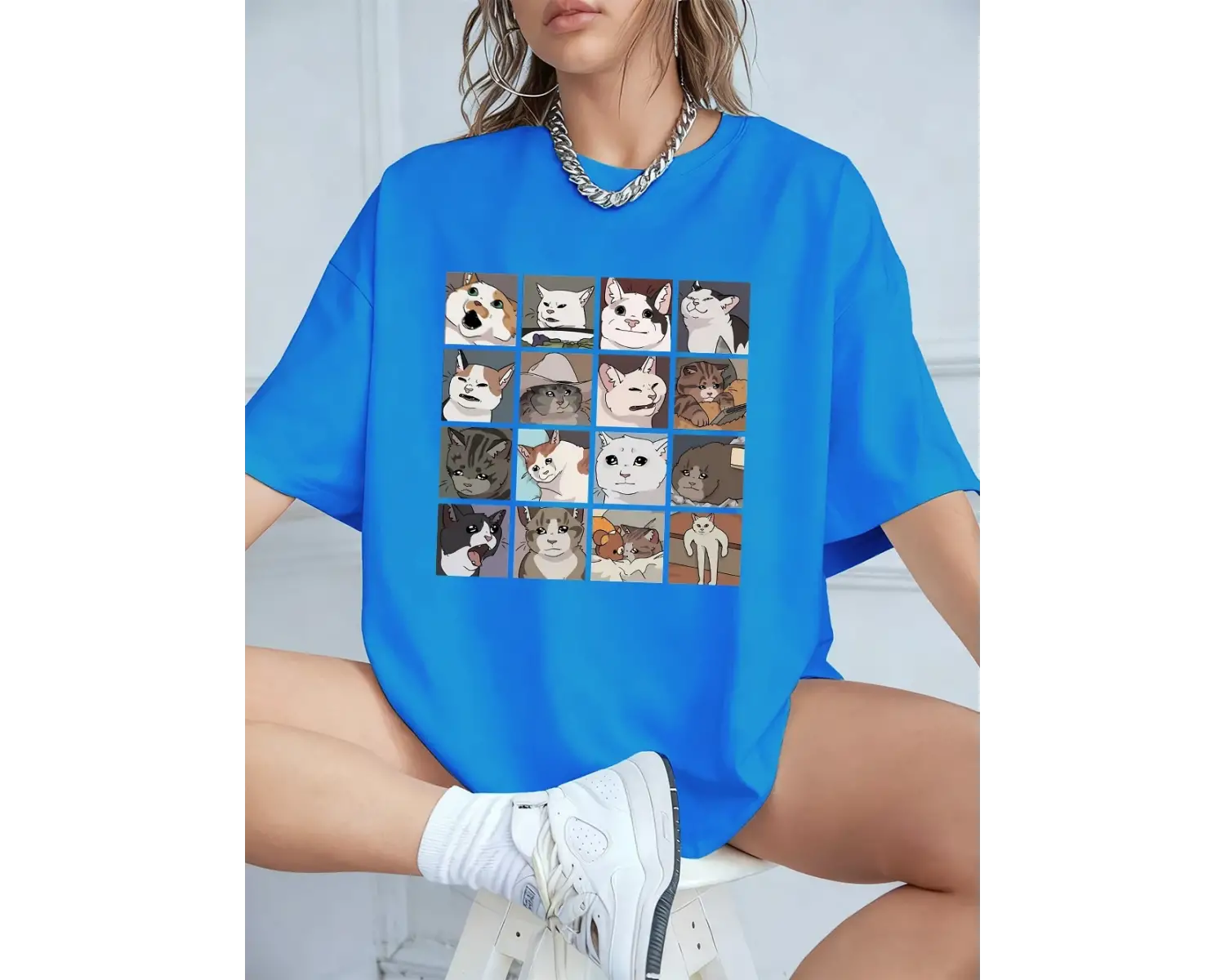 Urban Pop Graphic Kadın Tişört KoleksiyonuKod 5605