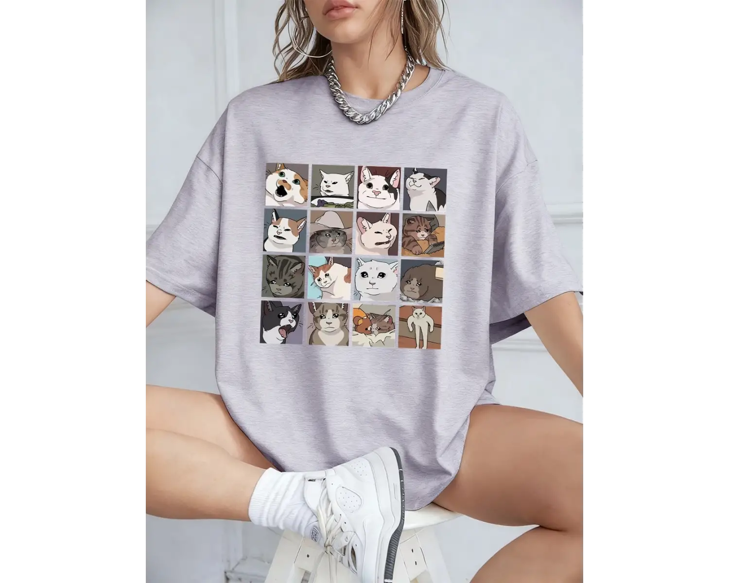Urban Pop Graphic Kadın Tişört KoleksiyonuKod 5605