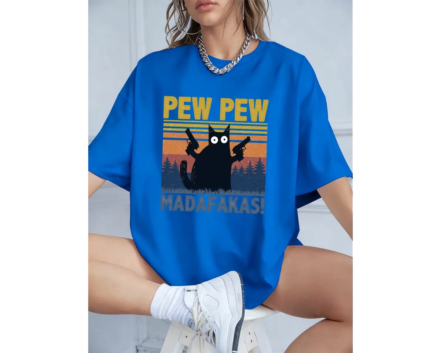 Urban Pop Graphic Kadın Tişört KoleksiyonuKod 5606