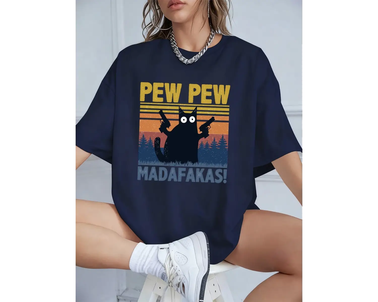 Urban Pop Graphic Kadın Tişört KoleksiyonuKod 5606