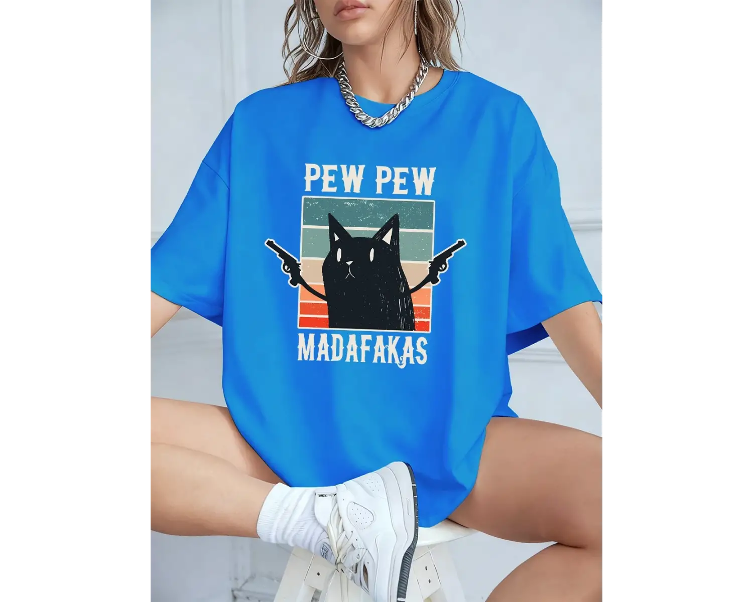 Urban Pop Graphic Kadın Tişört KoleksiyonuKod 5610