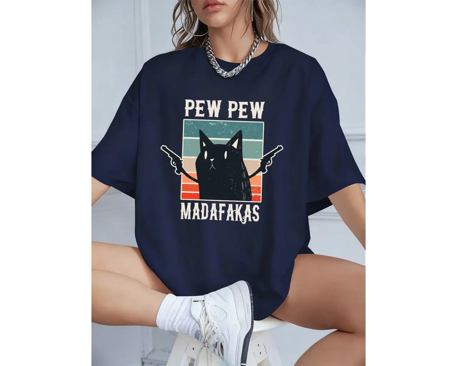 Urban Pop Graphic Kadın Tişört KoleksiyonuKod 5610