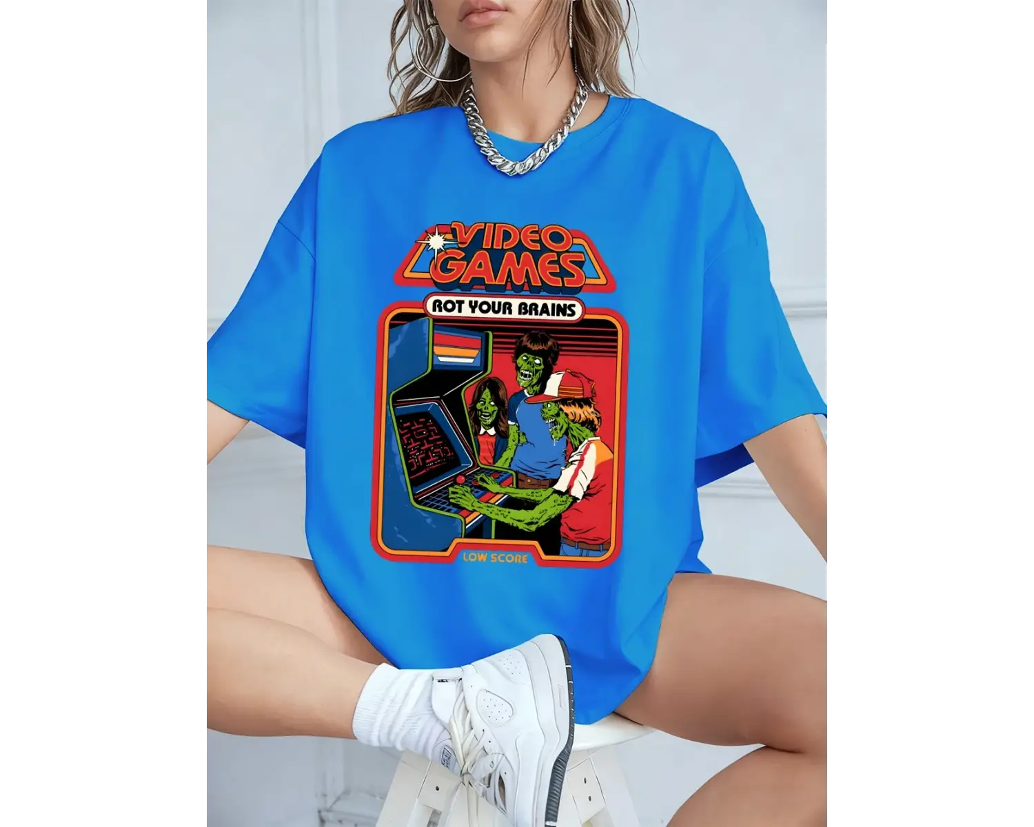 Urban Pop Graphic Kadın Tişört KoleksiyonuKod 5618