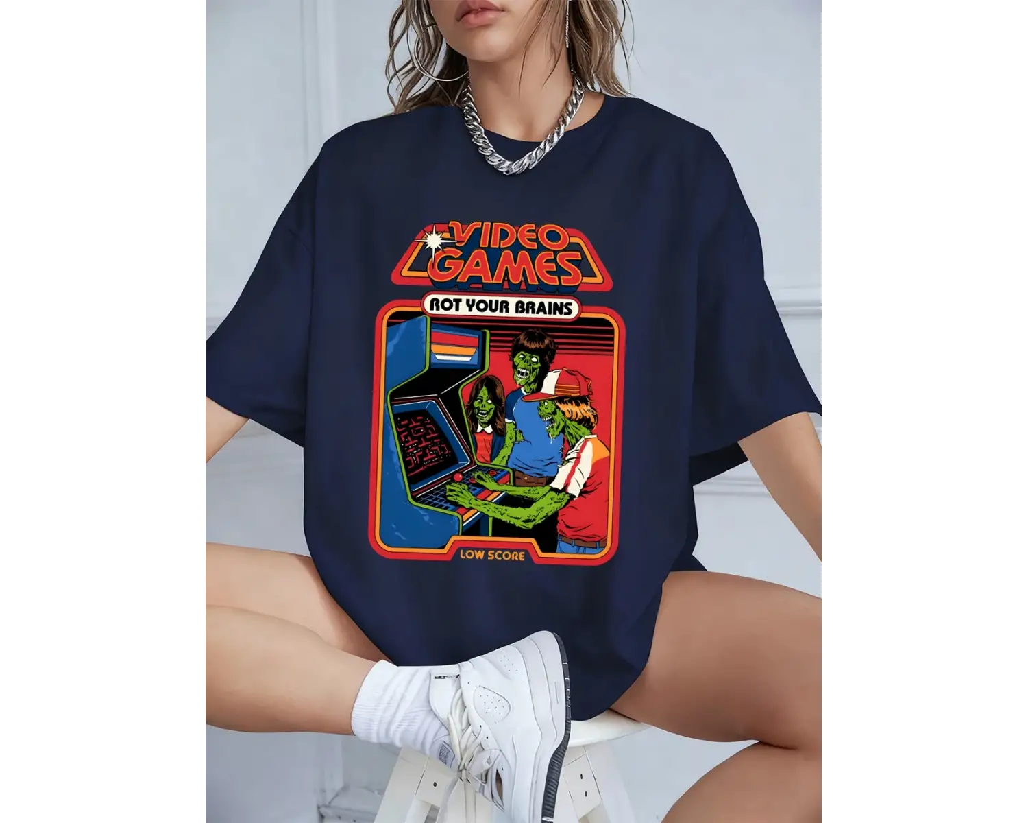 Urban Pop Graphic Kadın Tişört KoleksiyonuKod 5618