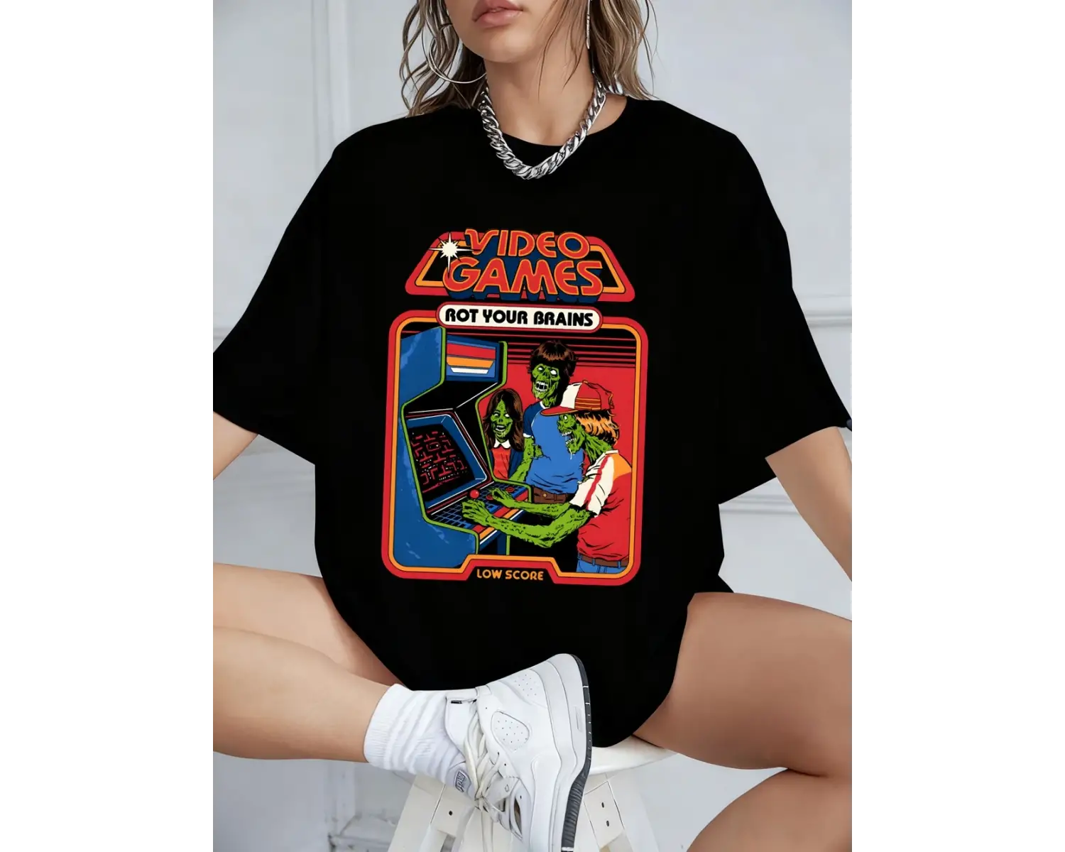 Urban Pop Graphic Kadın Tişört KoleksiyonuKod 5618
