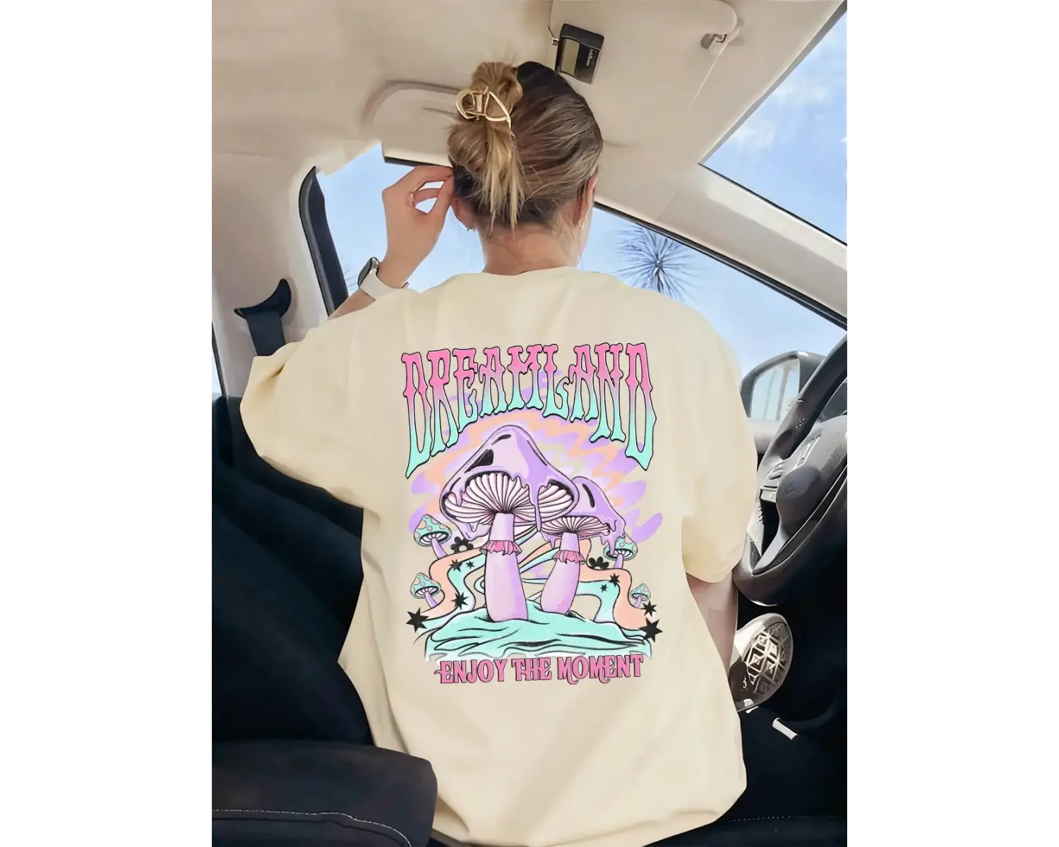 Urban Pop Graphic Kadın Tişört KoleksiyonuKod 5622