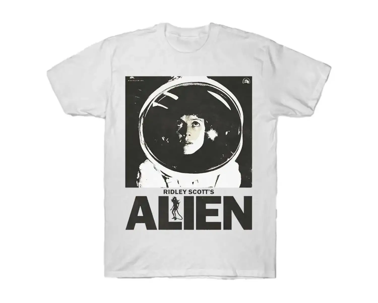 Uzaylı Film 1979 Vintage T-shirt Erkekler Kadınlar Için % 100% Pamuk T Shirt Kısa Kollu Üstle