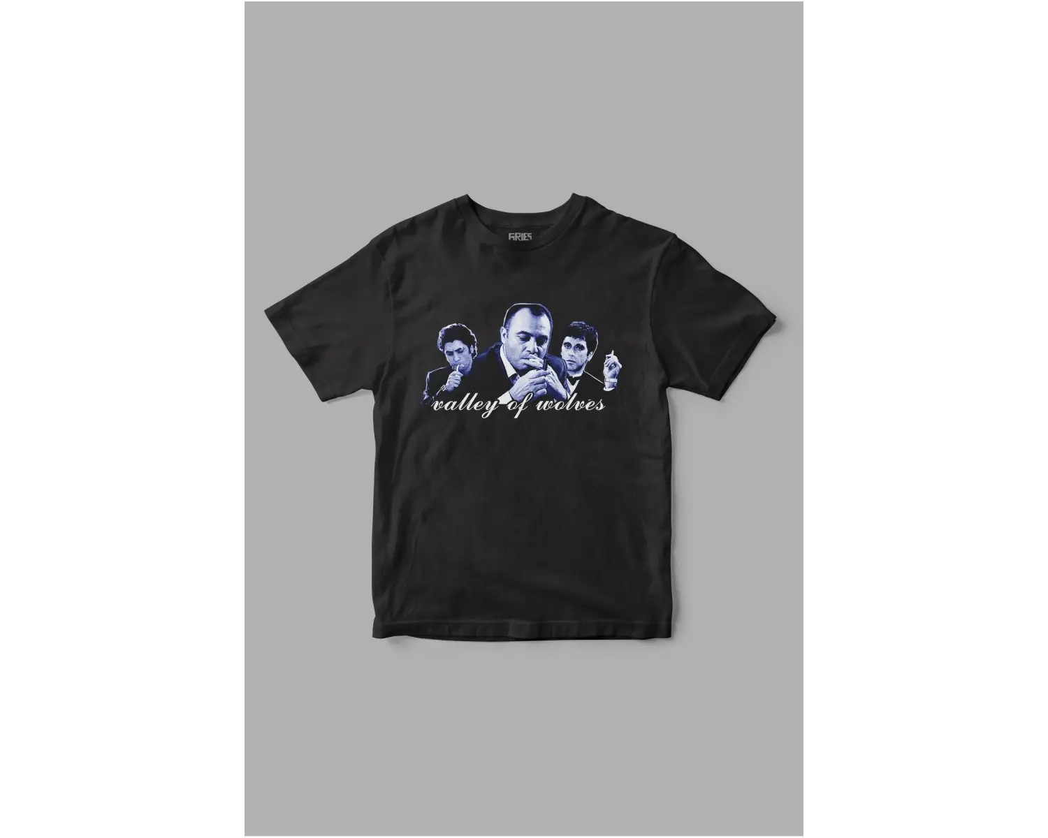 Valley of Wolves Kurtlar Vadisi Tony Montana Scarface Polat Çakır Baskılı Tişört