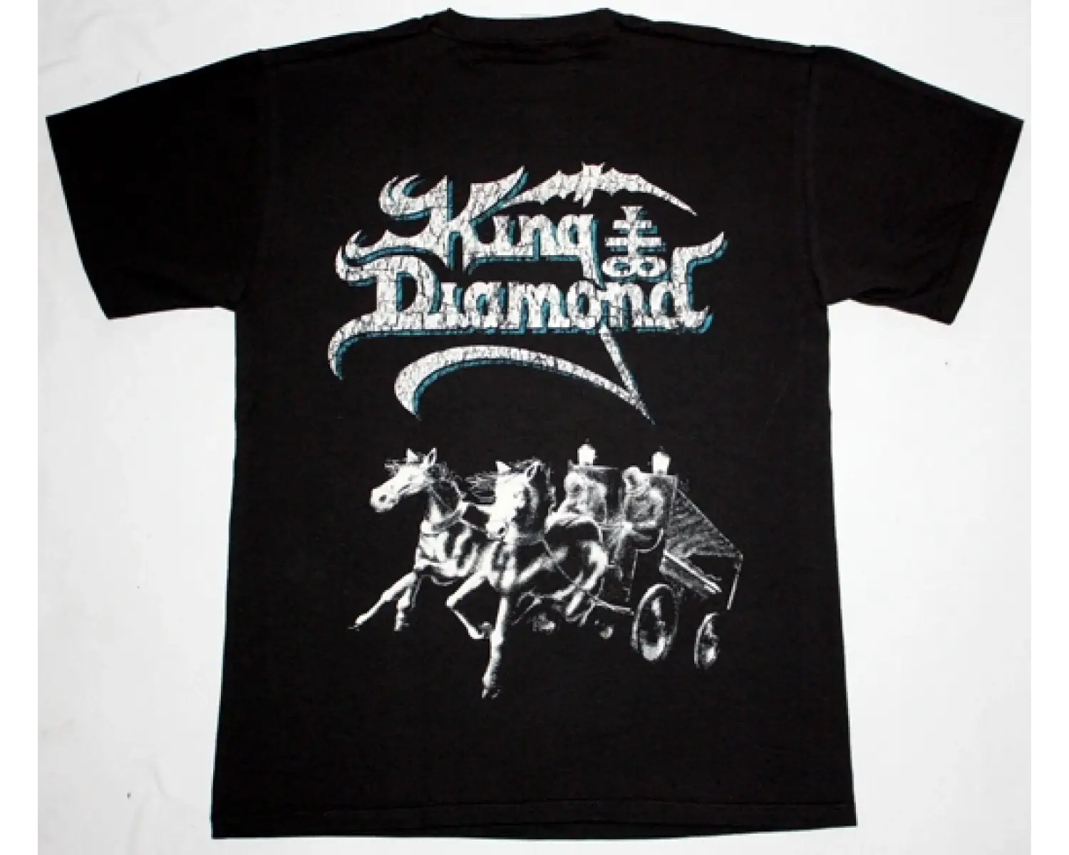 VAN HALEN DIVER DOWN BAND NEW BLACK T SHIRT ÖN VE ARAKA BASKILI