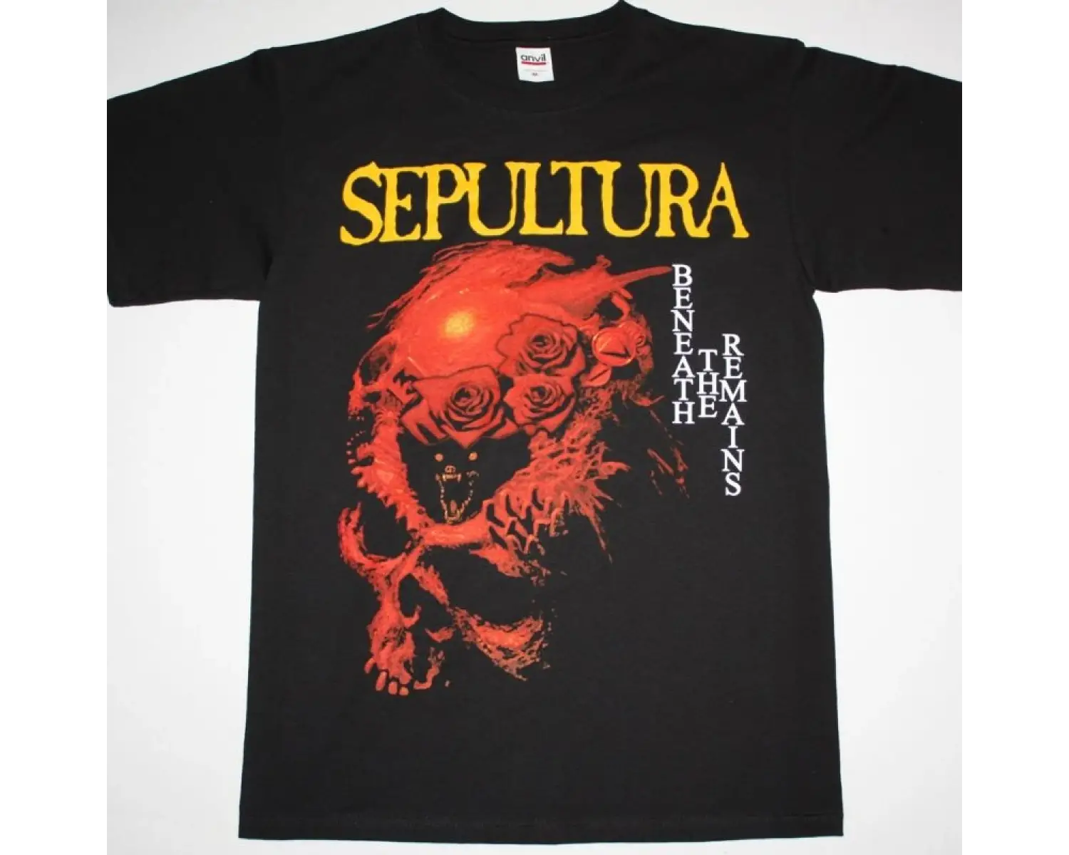 VENOM BAND NEW BLACK T-SHIRT ÖN VE ARAKA BASKILI