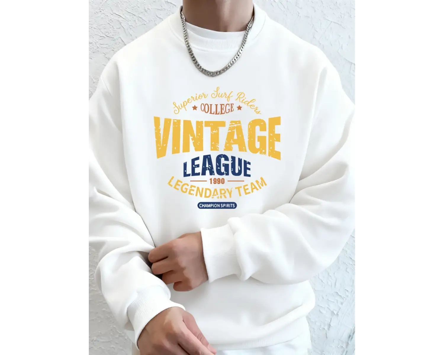 Vintage Legue Efsanevi Takım Baskılar Erkekler Kapüşonlular Sonbahar Polar Sıcak Kazak Rahat