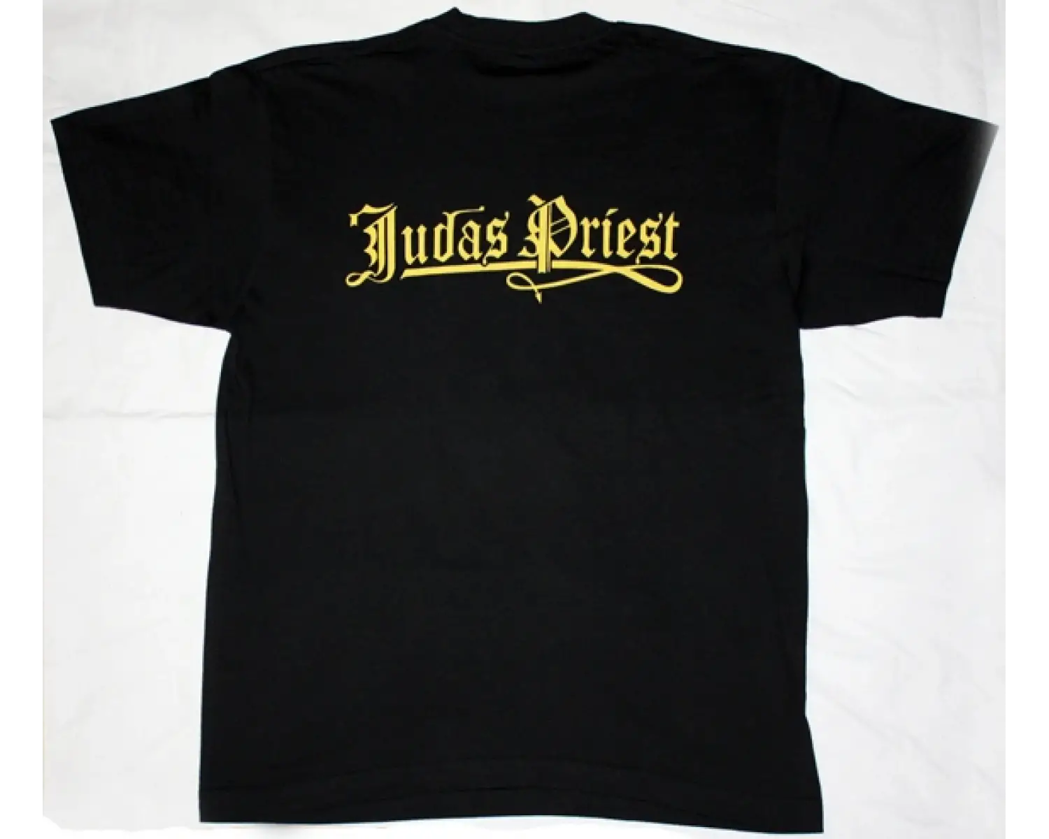 VISAGE THE ANVIL NEW BLACK T-SHIRT ÖN VE ARAKA BASKILI
