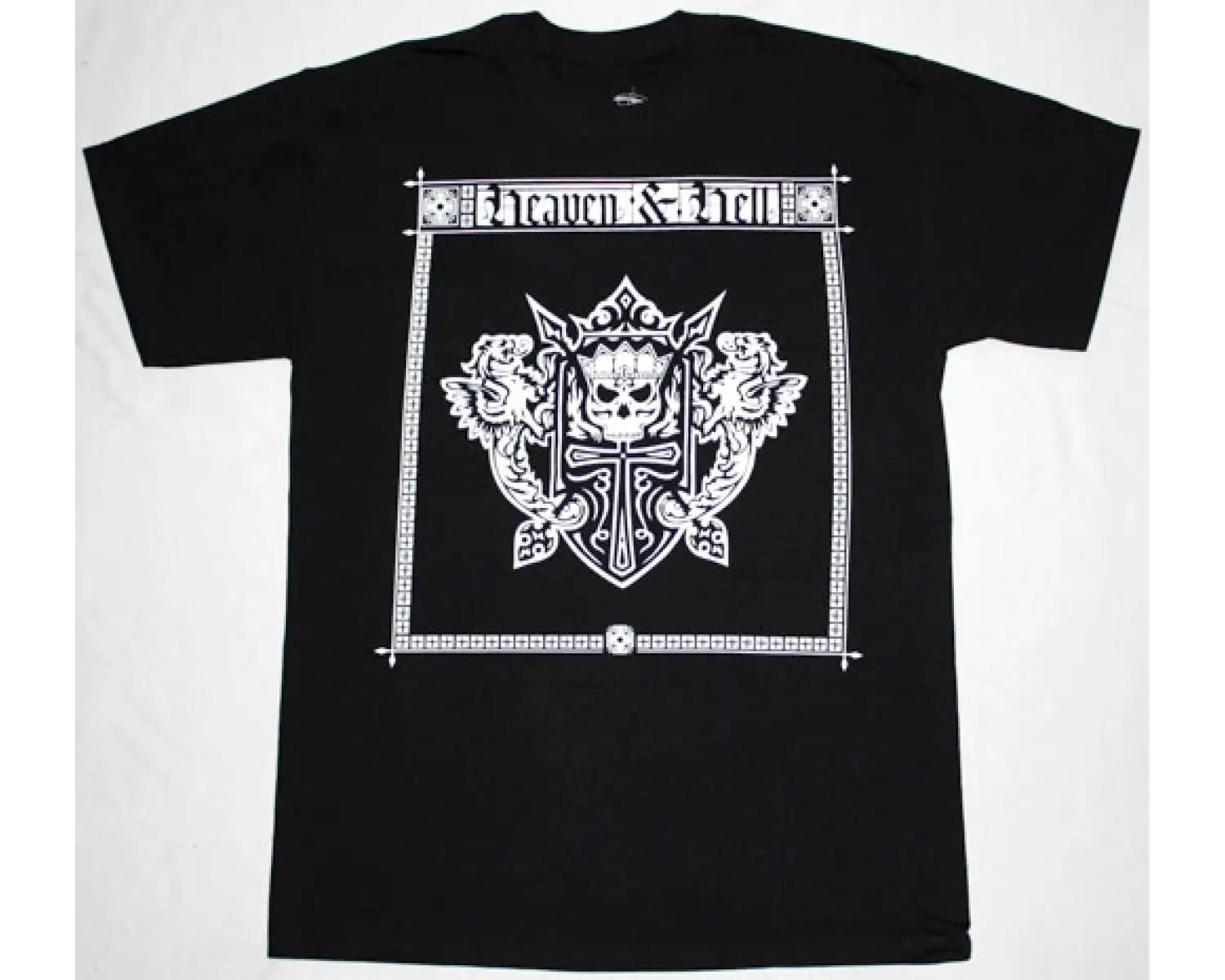WARFARE METAL ANARCHY 1985 NEW BLACK T SHIRT ÖN VE ARAKA BASKILI