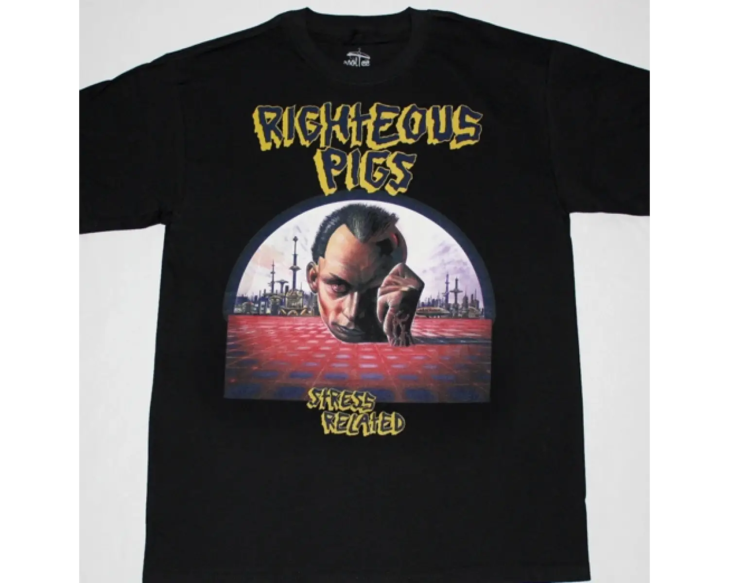 WARRANT DIRTY ROTTEN FILTHY STINKING RICH 89 NEW BLACK T-SHIRT ÖN BASKILI