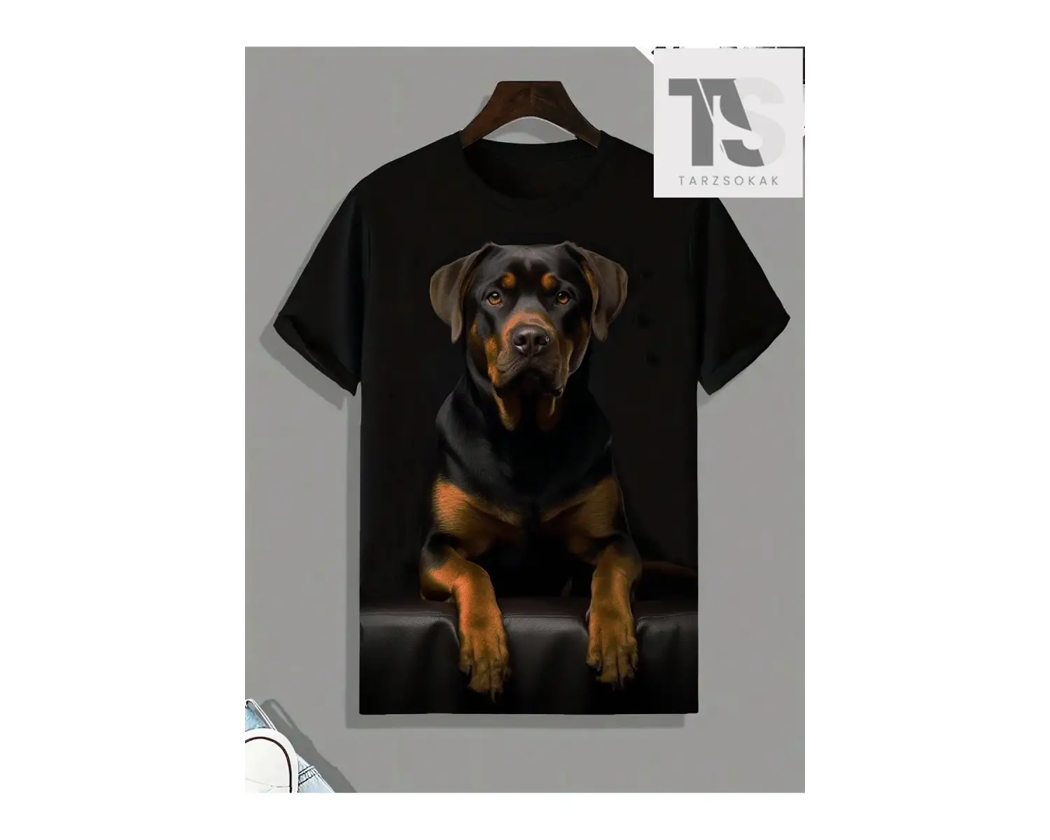 Wartco Erkek Flame City Logo Baskılı T-Shirt