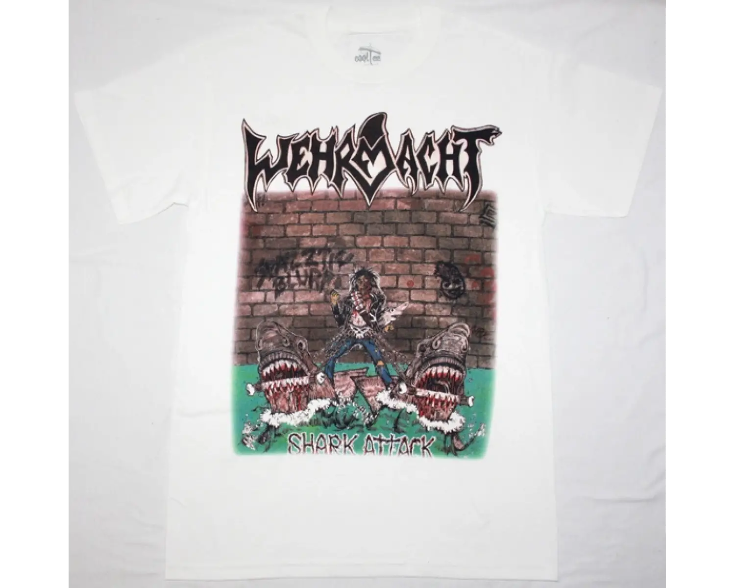 W.A.S.P. THE HEADLESS CHILDREN 1989 NEW WHITE T-SHIRT ÖN BASKILI