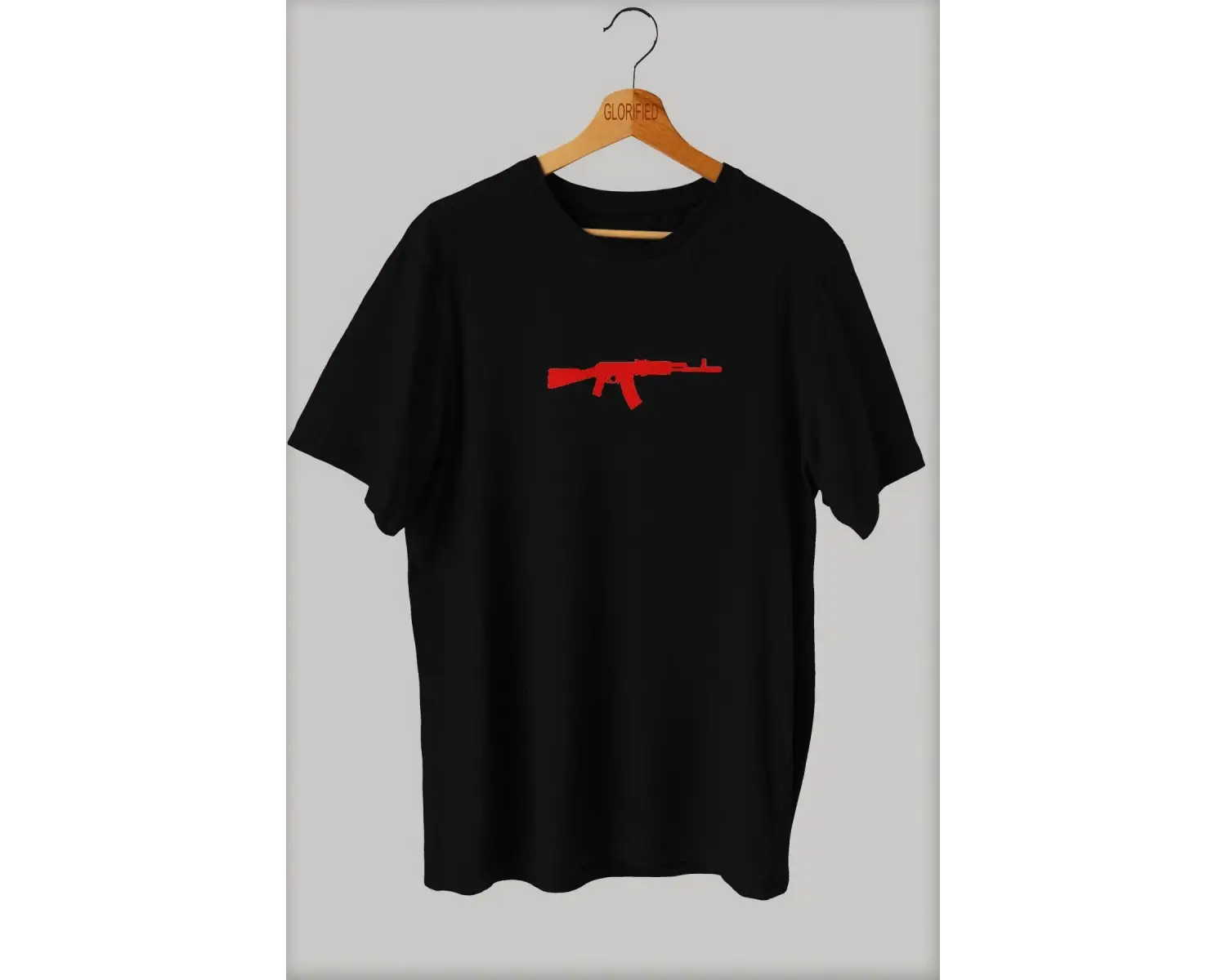 Wed Ak 47 Keleş Baskılı Oversize T-shirt ( Tişört )sokak Tarzı