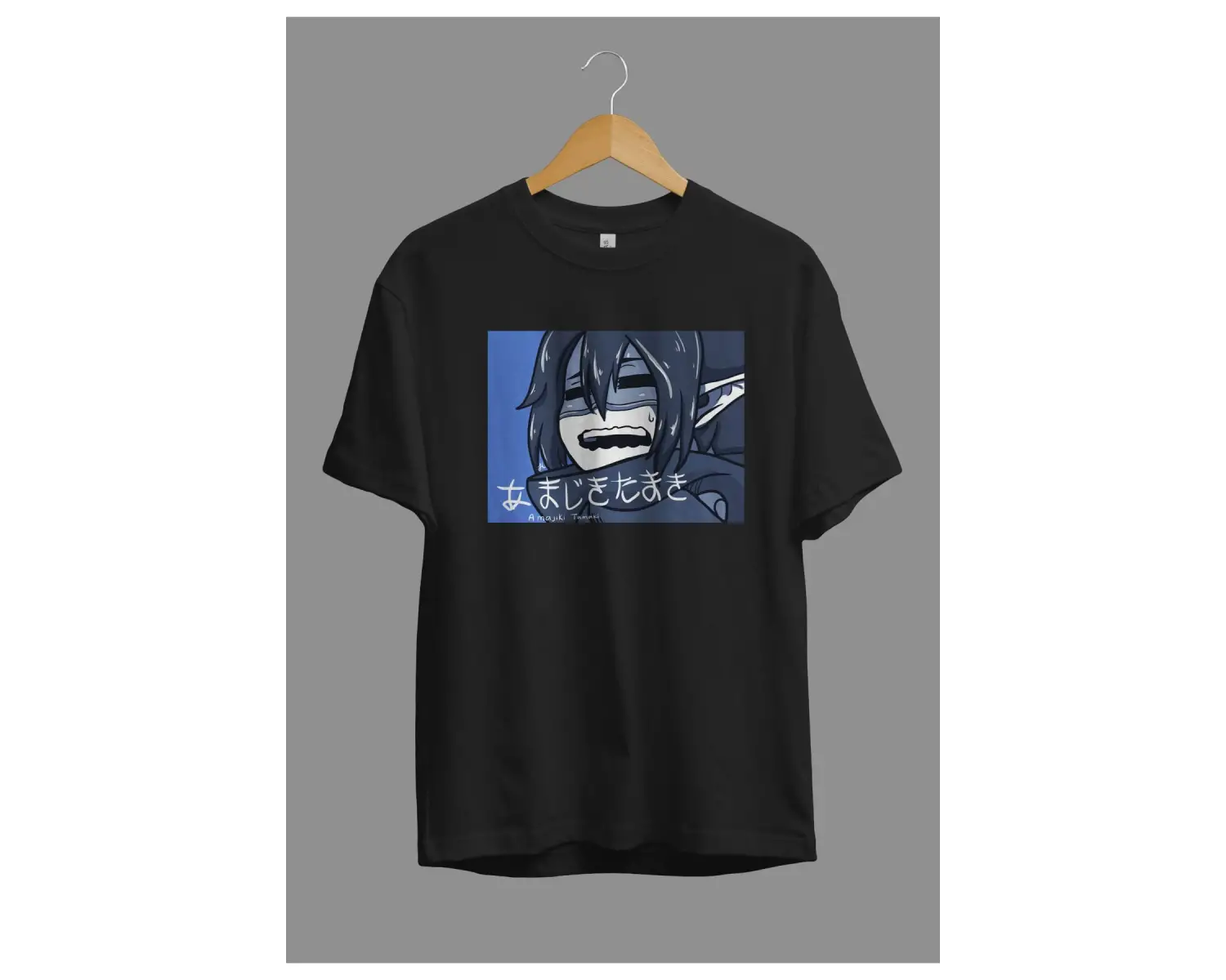 Wed Oversize My Hero Academia Tamaki Amajiki Anime Karakter Baskılı Özel Tasarım Tişört