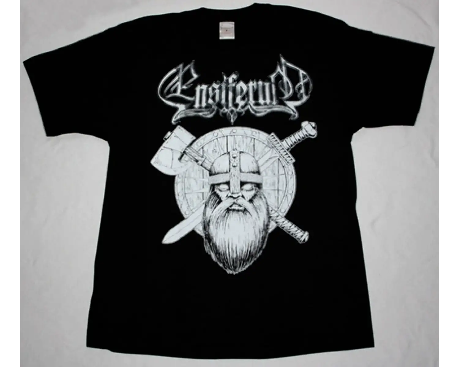 WEHRMACHT SHARK ATTACK87 NEW WHITE T-SHIRT ÖN BASKILI