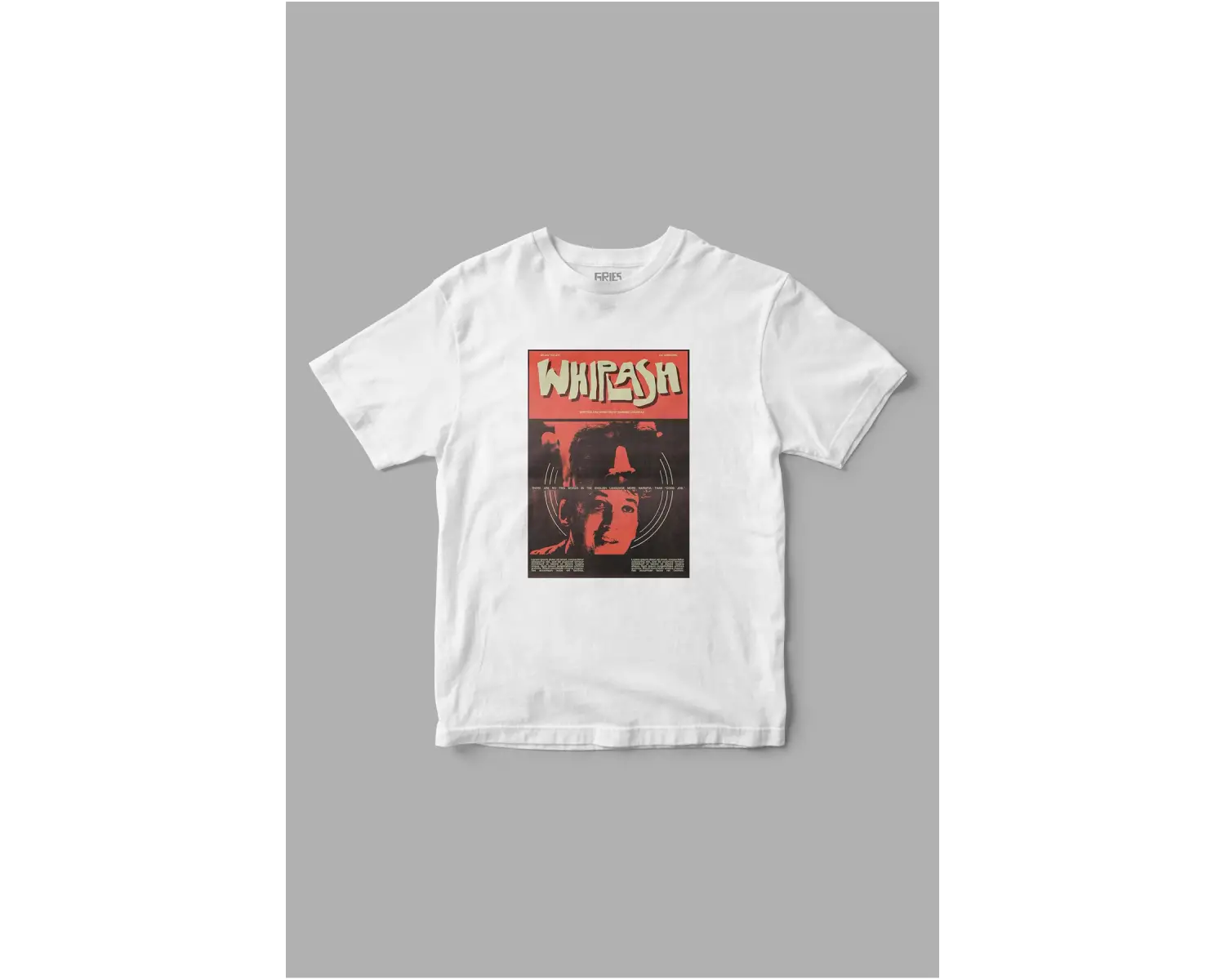 Whiplash Retro Baskılı Tişört