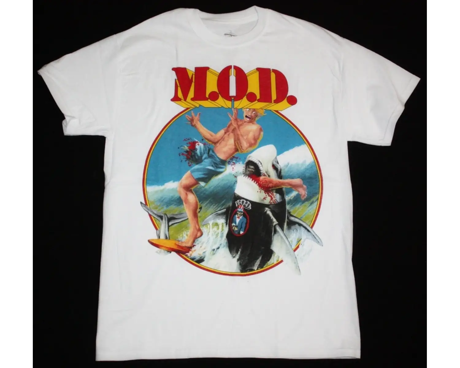 WHITE VOID ANTI NEW BLACK T-SHIRT ÖN BASKILI