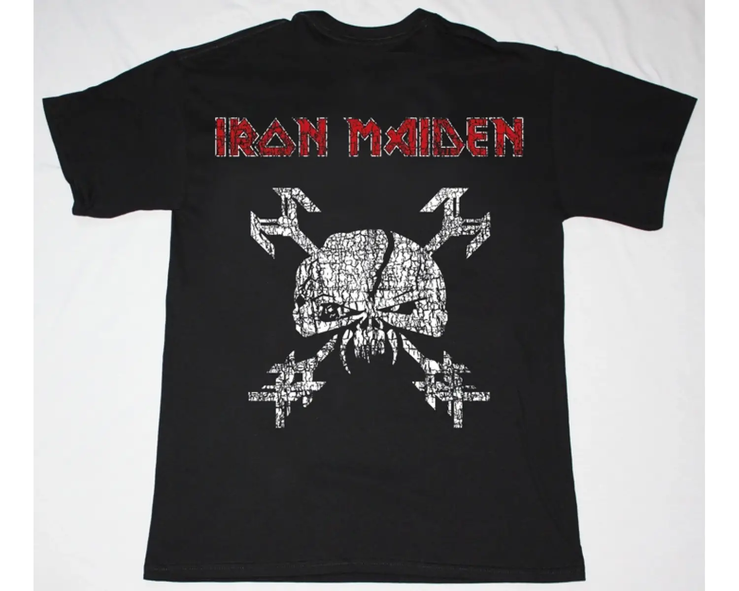 WHITESNAKE EUROPEAN TOUR 1980 NEW BLACK T-SHIRT ÖN VE ARAKA BASKILI