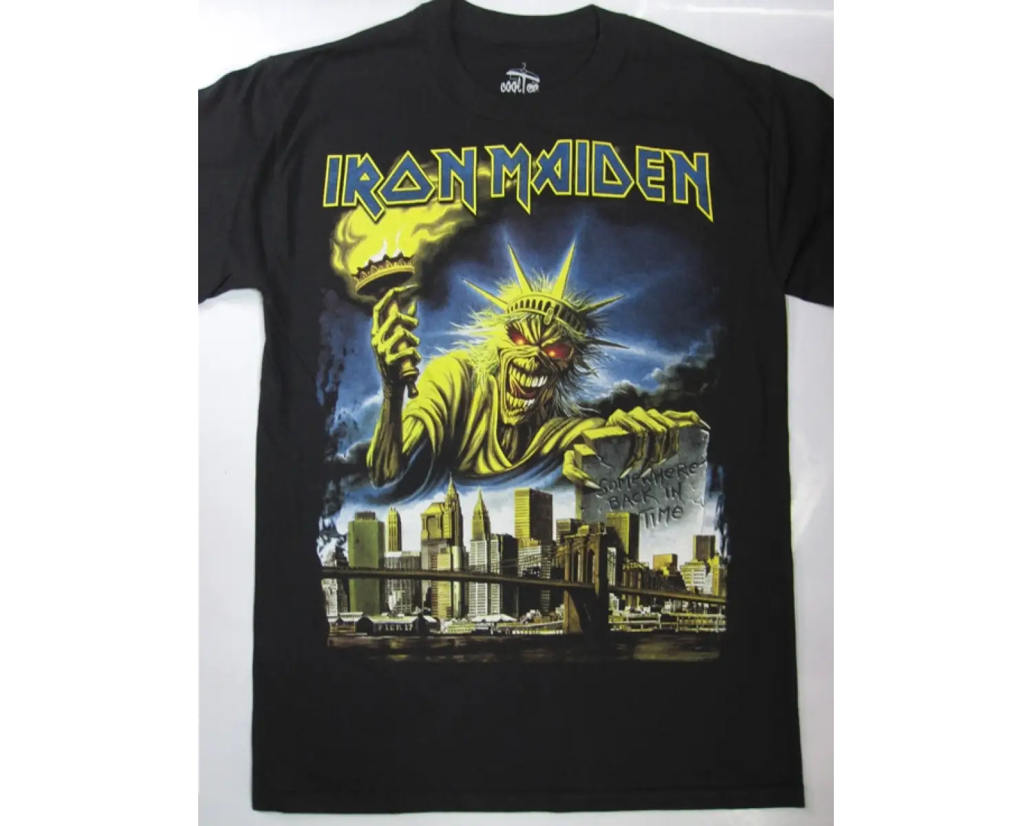 WHITESNAKE ON TOUR 87 NEW BLACK T-SHIRT ÖN VE ARAKA BASKILI