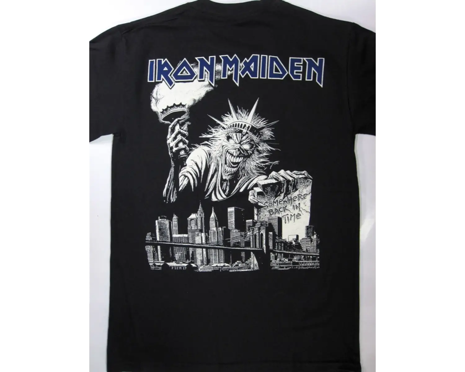 WHITESNAKE ON TOUR 87 NEW BLACK T-SHIRT ÖN VE ARAKA BASKILI
